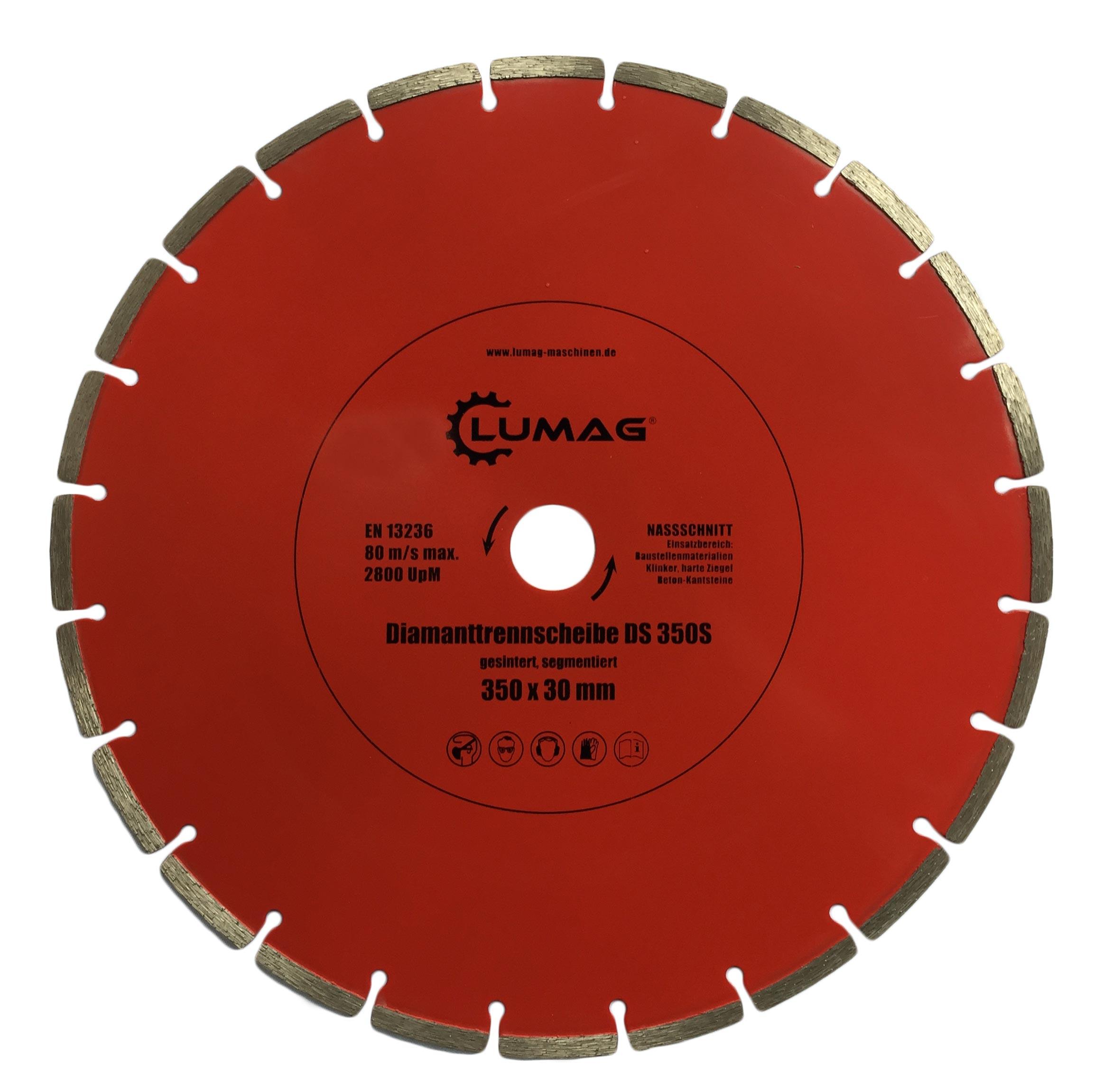 Lumag Diamant Trennscheibe segmentiert 350x30mm