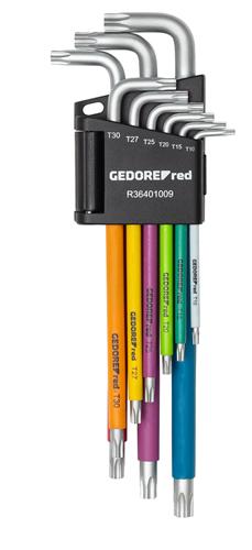 GEDORE Winkelschraubendreher-Satz 9-teilig TX T10-T50