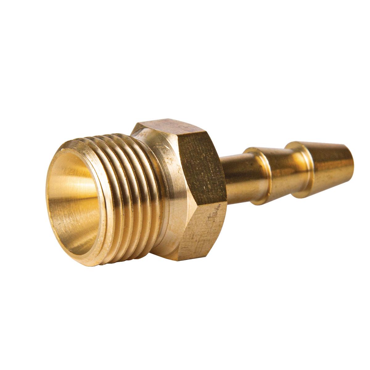 Aircraft Schlauchtüllen mit Außengewinde  1/8", 6 mm