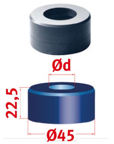Metallkraft Rundmatrize  Nr.45 Ø 31,2 mm