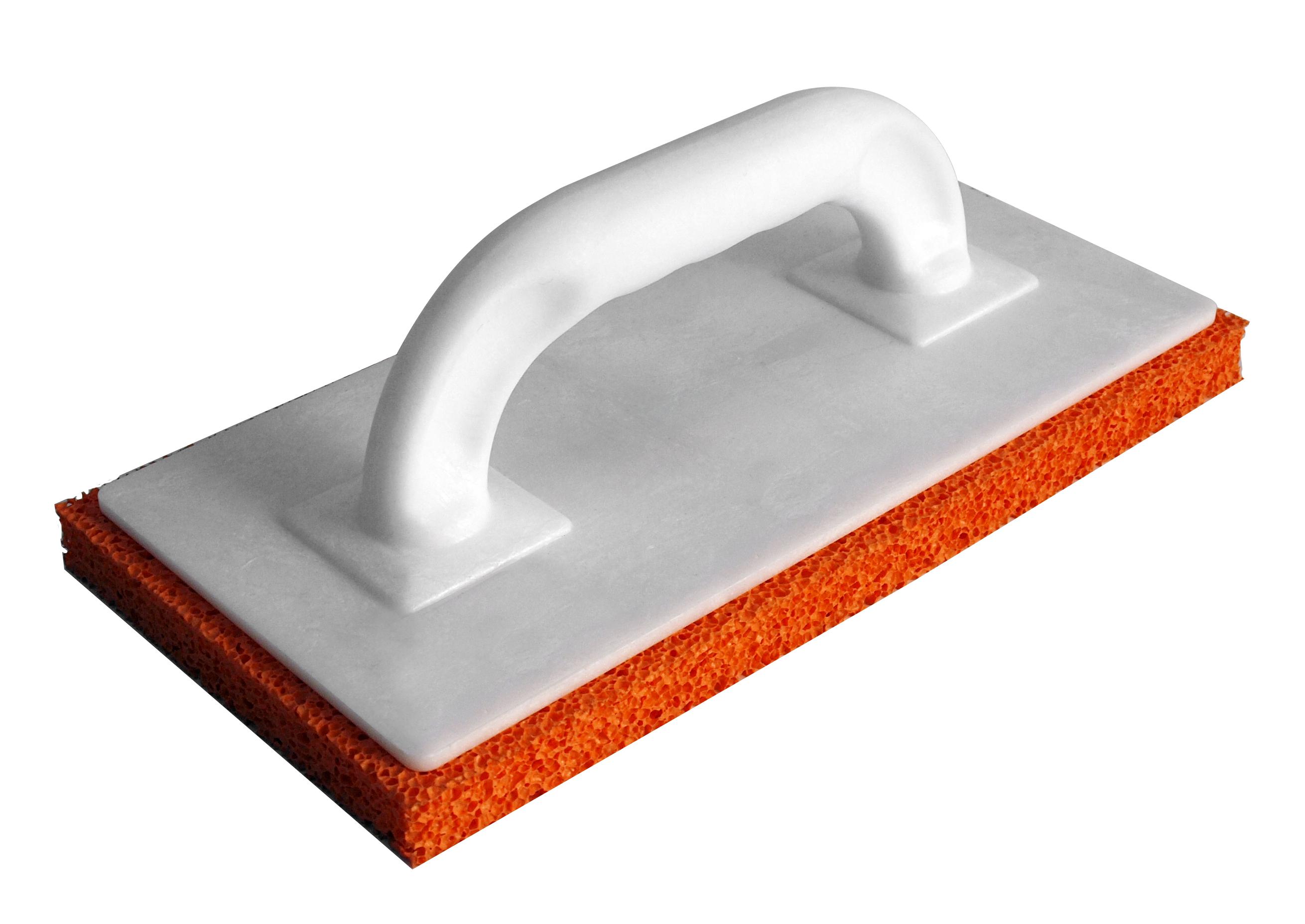 TECTOOL Reibebrett Schwammgummi, grob, 280x140x20mm