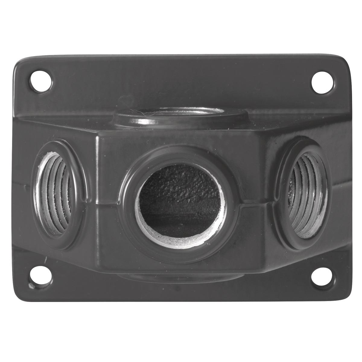 Aircraft Wandverteilerdose  ½ " Eingang / ohne Durchgang