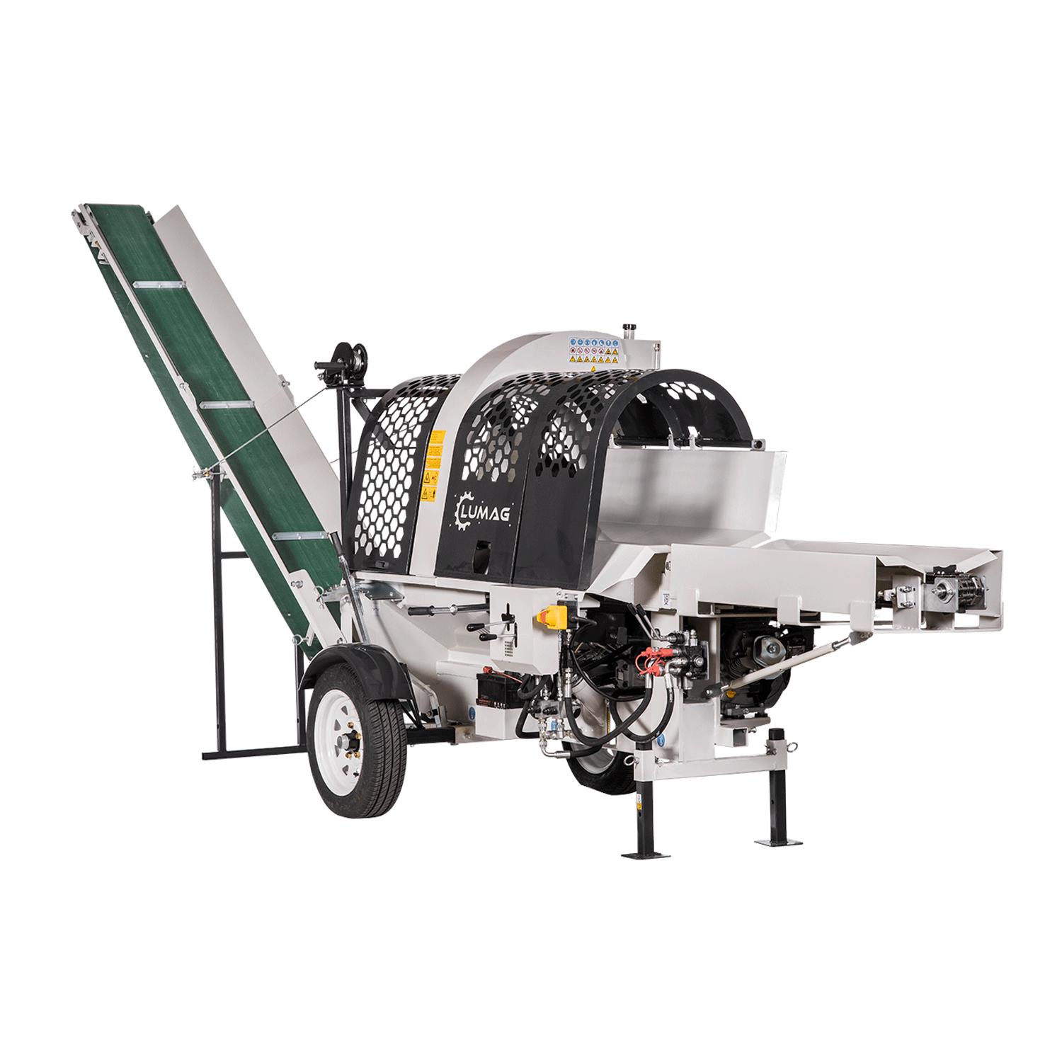 Lumag hydraulischer Sägespaltautomat SSA500GH-PRO/S mit Benzinmotor