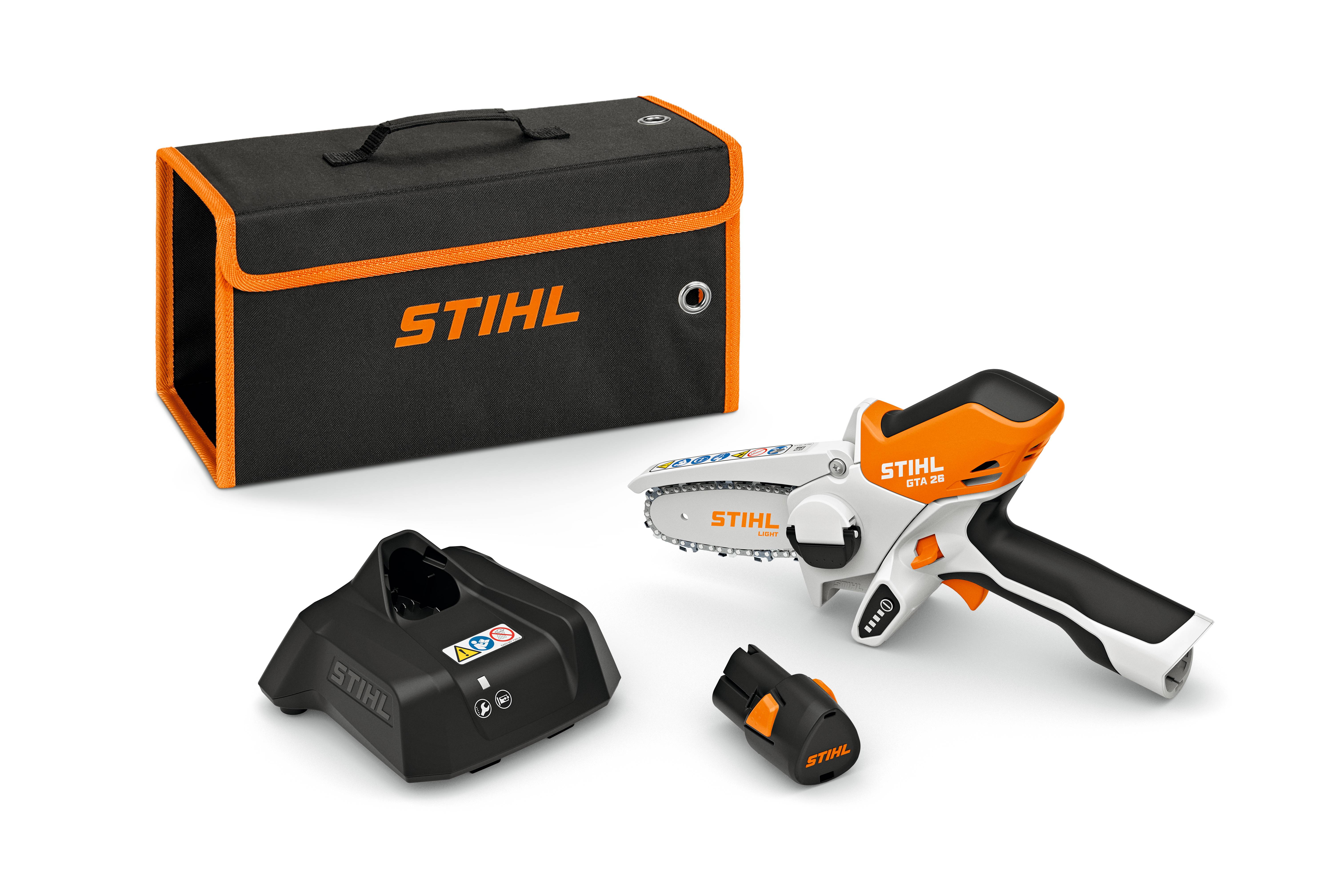STIHL Akku-Gehölzschneider GTA 26, mit Akku AS 2 und Ladegerät AL 1